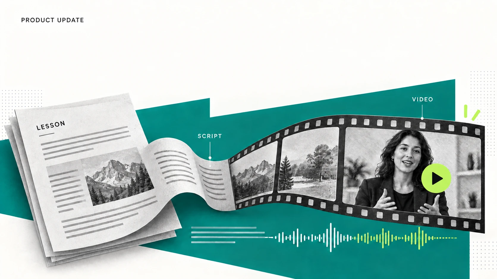 The New Age of Course Creation: AI Powered Videos Built from your Courses cover